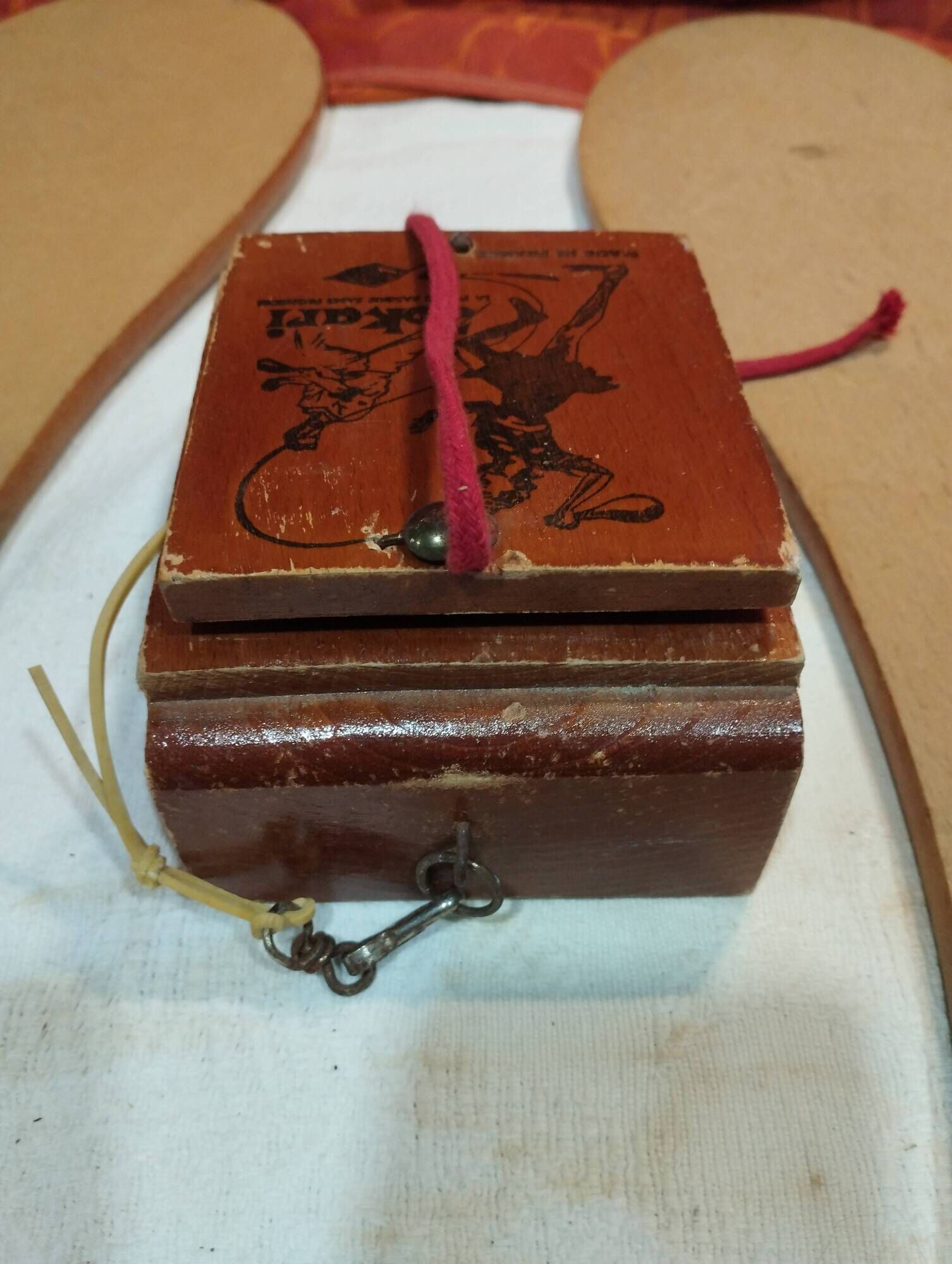 old wooden game: Jokari Adult - made in France