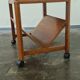 Vintage teak Danish design magazine trolley/side table  by Aksel Kjersgaard