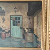 Peinture d’Alfred Wallecan