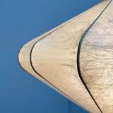 Modern mid-century Cocoon pendant lamp by Friedel Wauer for Goldkant Leuchten, 1960s.