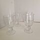 Lot 4 verres bullé style biot