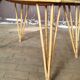 Rattan dining table