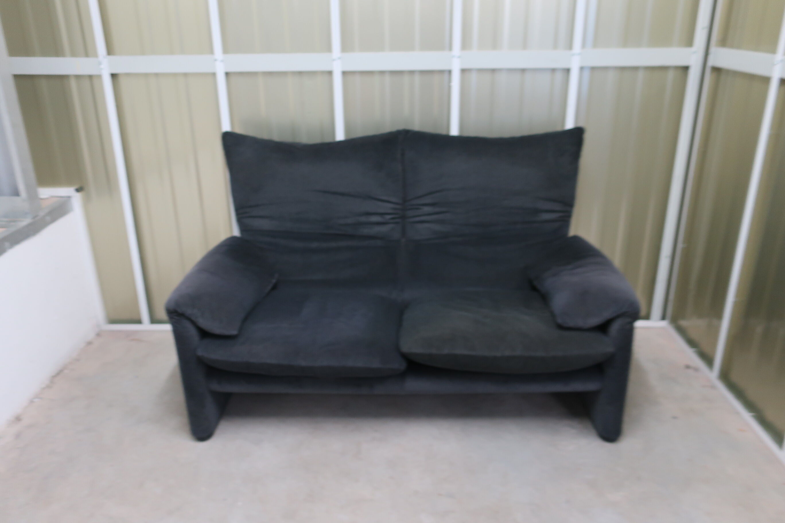 Maralunga sofa 3-seater Cassina 80/90 edition