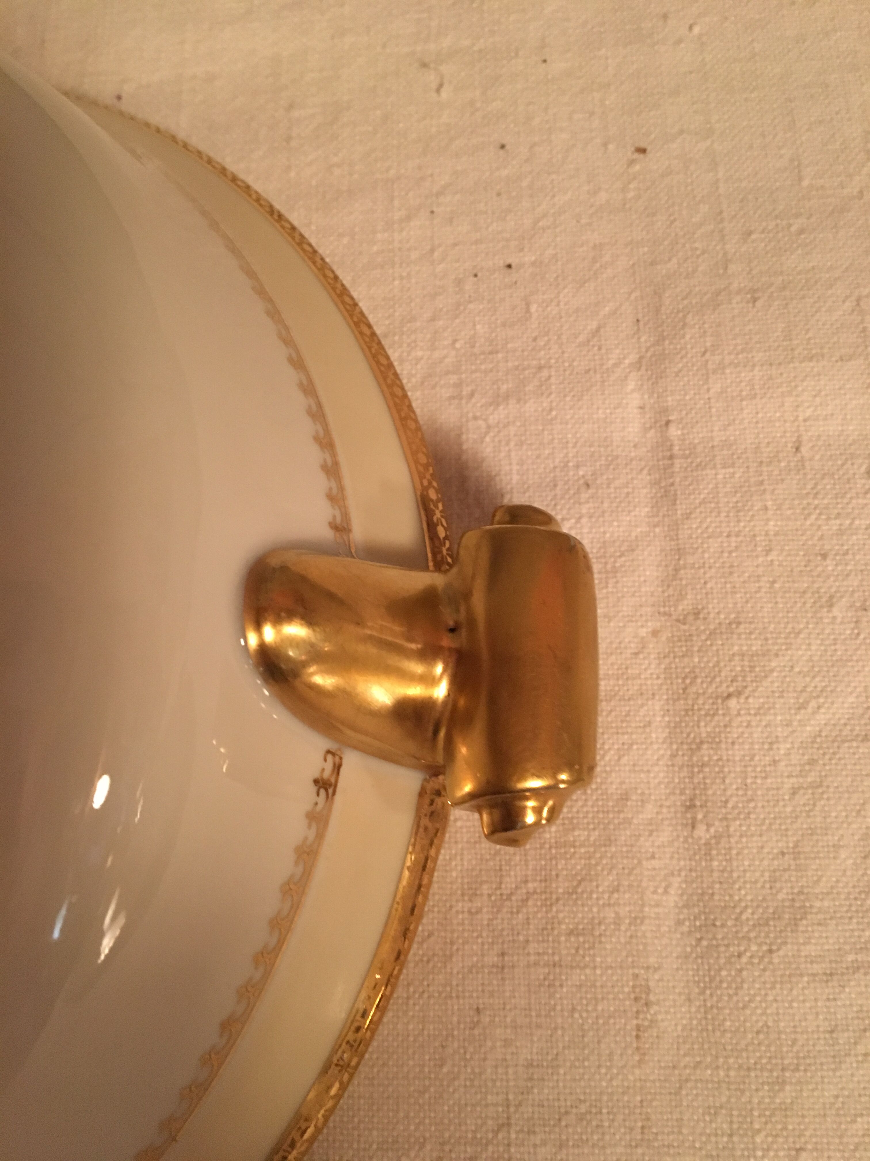 Limoges Raynaud porcelain vegetable