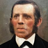 Portrait, 19th-Century, Oil on Canvas