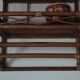 Vintage rattan shelf