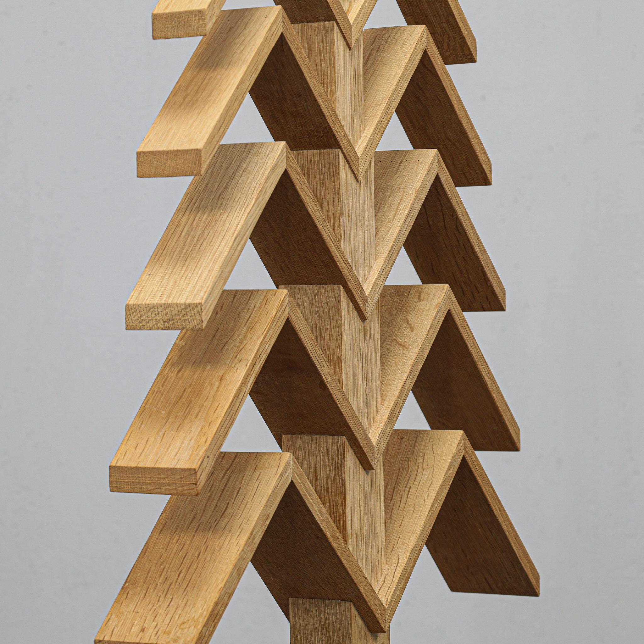 Geometric abstract sculpture by Herma Steur, 1990s