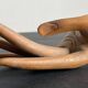 Sculpture main en bois