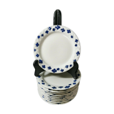 Lot de 10 assiettes à dessert en porcelaine Thomas Germany