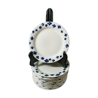 Lot de 10 assiettes à dessert en porcelaine Thomas Germany