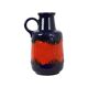 Vintage West Germany Pottery Scheurich Blue Orange Fat Lava 408-40