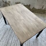 Oval pine farm table with 2m extensions