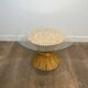 Wheat sheaf coffee table Elinor McGuire. American work. Circa 1970.