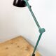 Large Green Industrial Workshop Table Lamp, 1960s