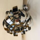 Vintage space age pendant lamp France 90