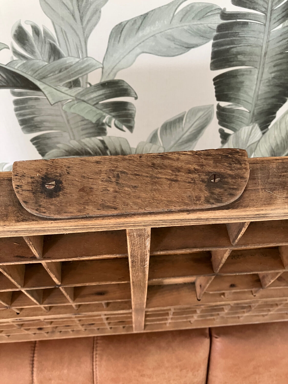 Vintage-Old Printer Drawer