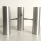 70s brushed steel wall light