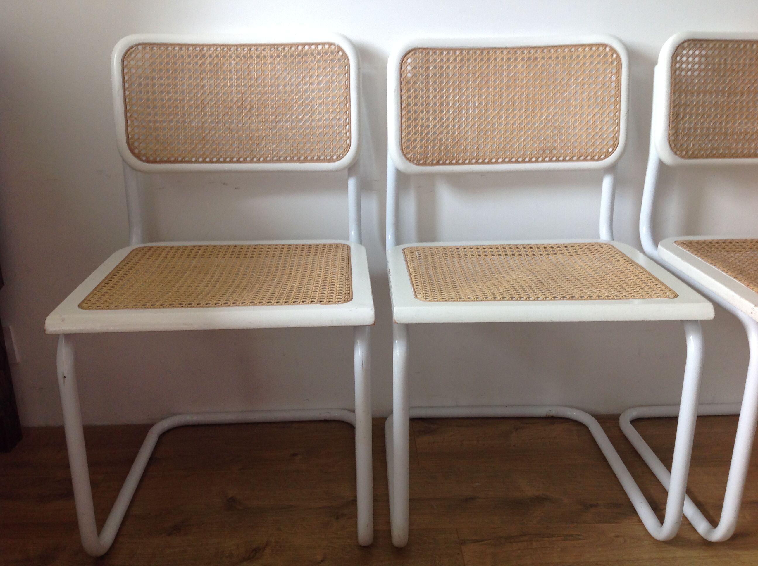 4 chairs of Breuer b32