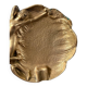 Art Nouveau bronze ashtray with a naked woman