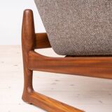 Johannes Andersen Sofa Excellent for AB Trensums Fåtöljfabrik, Reupholstered in KVADRAT
