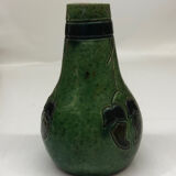 Flemish art deco stoneware soliflore vase