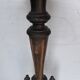 Napoleon III wooden and marble column saddles xiXem
