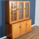Vintage ercol elm windsor glazed display dresser sideboard model 803, 806