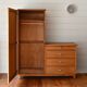 Asymmetrical cabinet