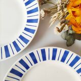 Set of 4 antique porcelain plates