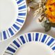 Set of 4 antique porcelain plates