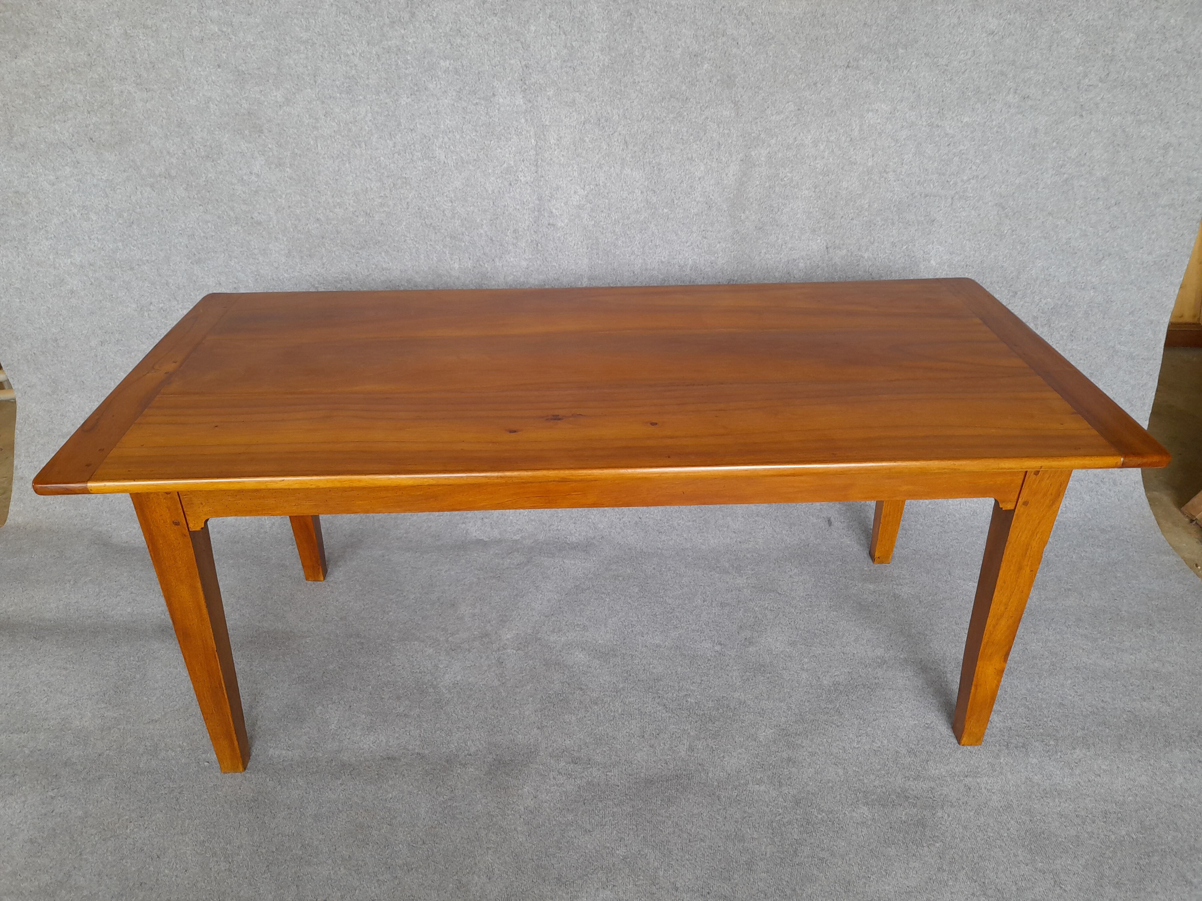 Old walnut farmhouse table