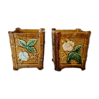 Paire de jardinières françaises, fin XIXème