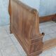 Empire style mahogany bed