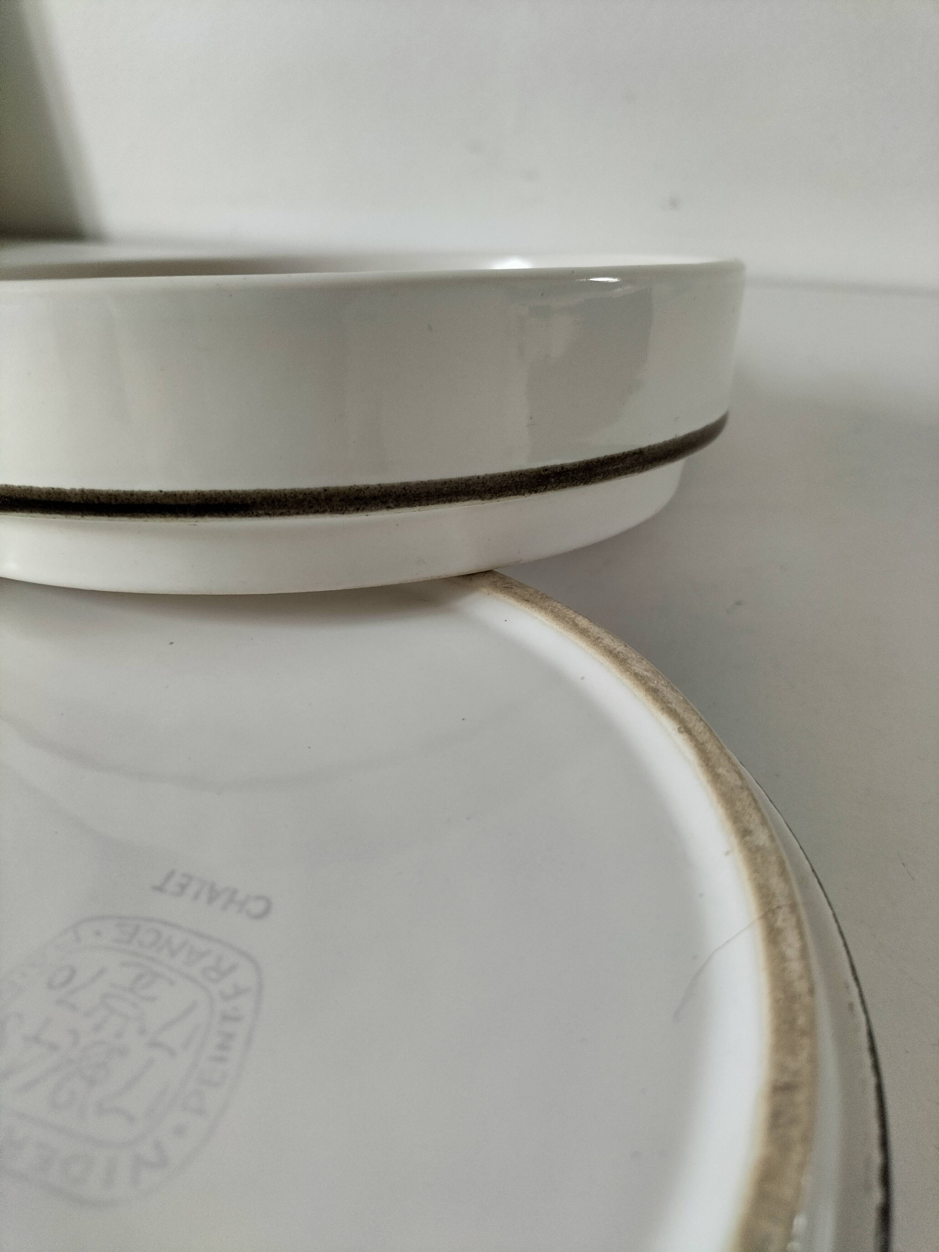 Trio d’assiettes Niderviller modèle Chalet, années 60-70 | Selency