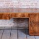 Art Deco Walnut Writing Desk from Up Závody, Czech, 1930s
