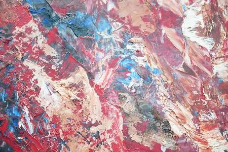 Jozef Mees, Lyrical Abstract Oil on Panel 1962