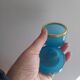 Duo of opaline jewelry boxes