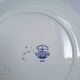 Shallow dish Badonviller and Creil and Montereau blue