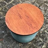 Paire de tables « tambour » vers 1950