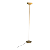 Vintage halogen floor lamp in gold SCE France