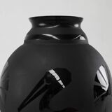 Large vase by Paul Heller and The Boom Glass “De Rupel”, Belgium 1930s