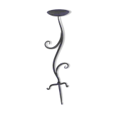 Wrought iron candle holder
