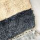 Thick vintage Berber rug, 100% handwoven sheep wool.