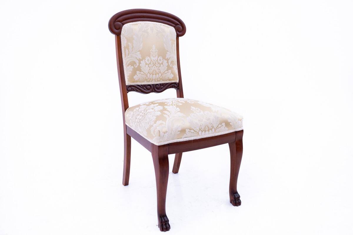 Antique chair, Northern Europe, late 19th century. After renovation.