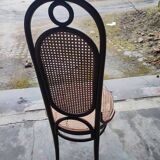 Set of 5 Thonet Long John chairs