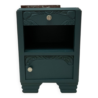 Art Deco marble bedside table