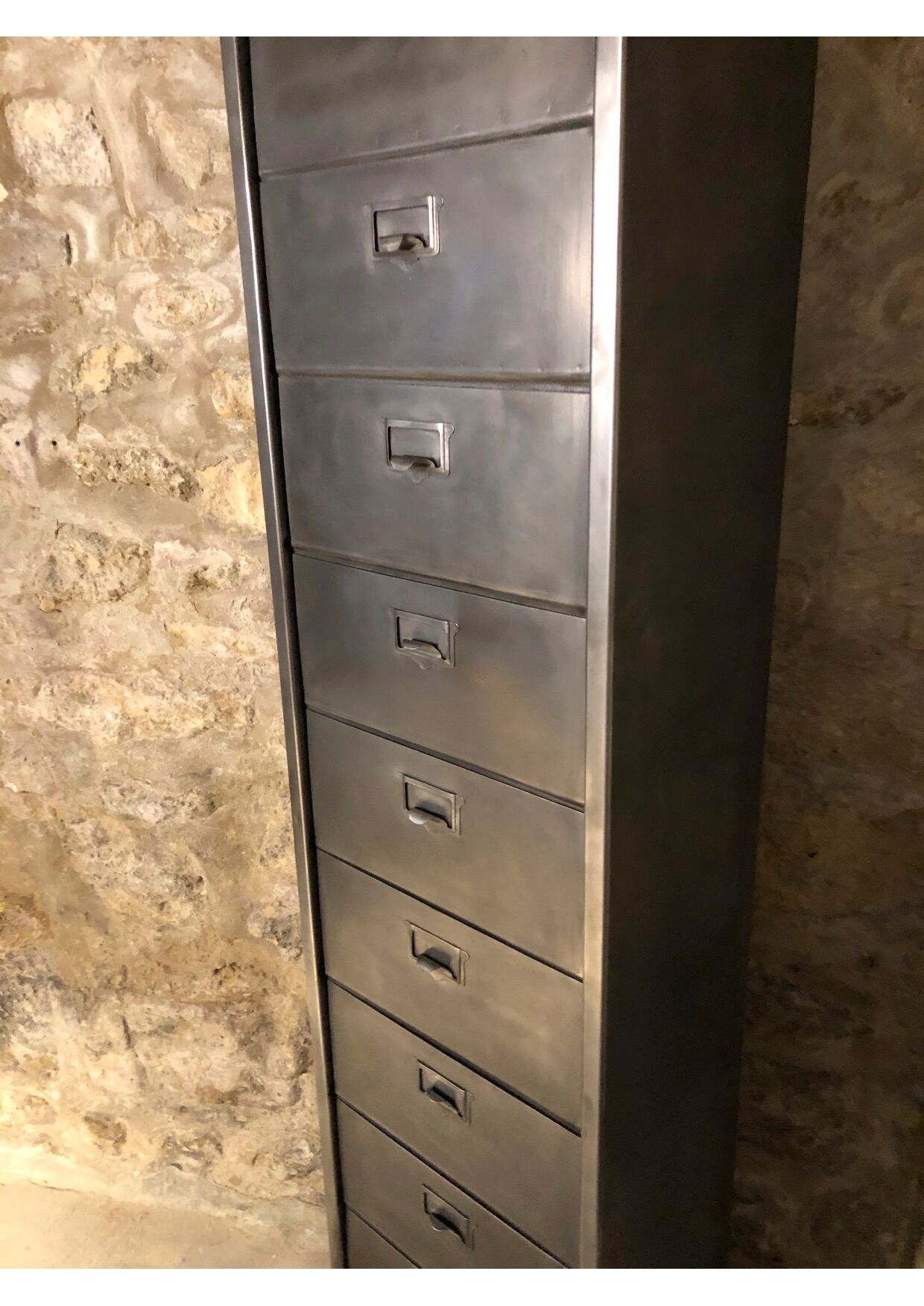 Furniture Ronéo industrial flaps wood metal