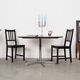 Ash table, Danish design, 1980s, designer Arne Jacobsen for Fritz Hansen