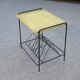 Table d'appoint, porte-vinyles