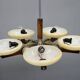Large Art Deco Chandelier, Germany, 1930s, Restored